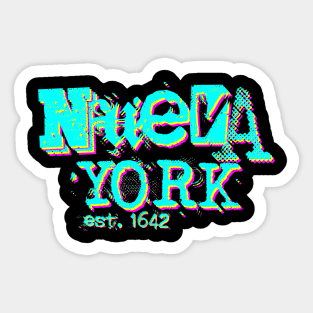 Nueva York 1642 9.0 Sticker